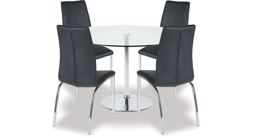 Becky Dining Table & Asama Chairs x 4 Becky Dining Table & Asama Chairs x 4
